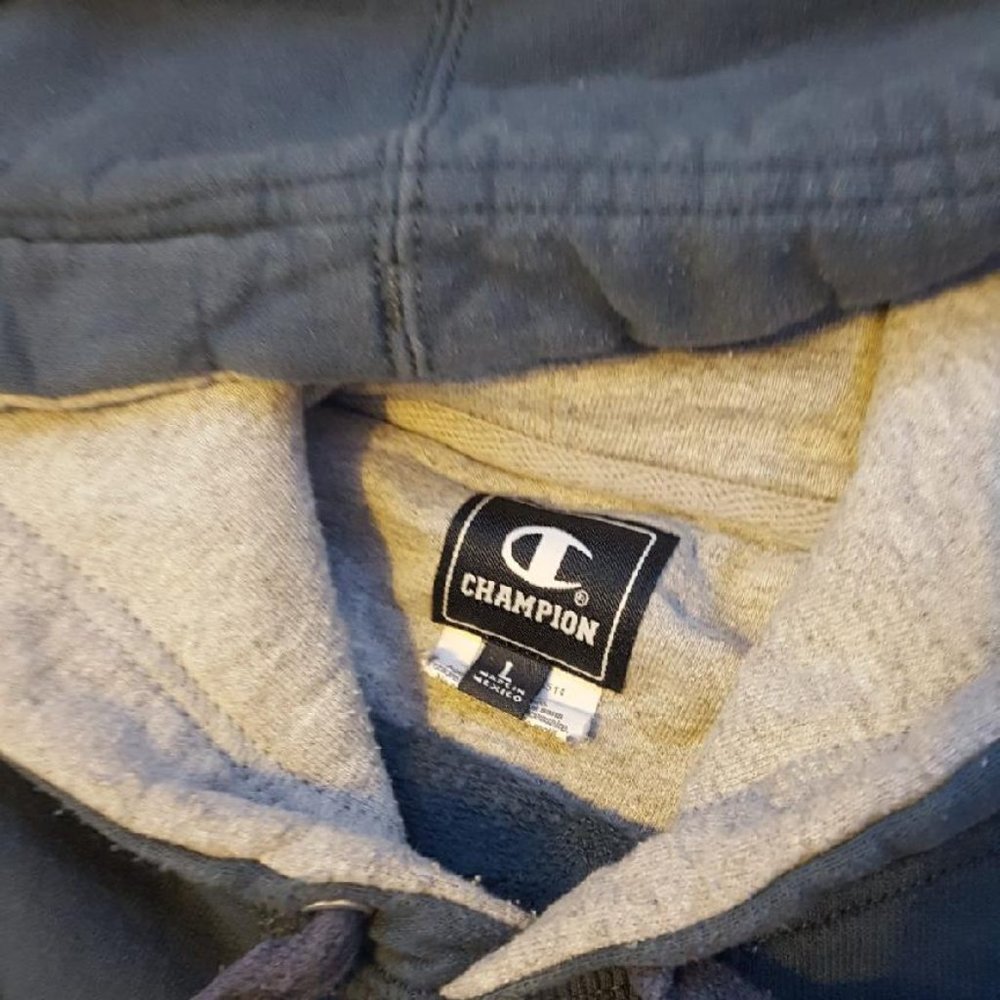 Mens Champion Hoodie - Picture 3 of 5